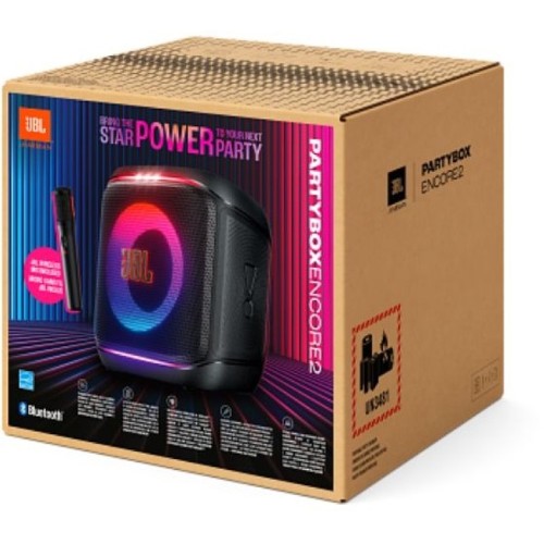 ΦΟΡΗΤΟ ΗΧΕΙΟ JBL PARTYBOX ENCORE 2 BLACK BLUETOOTH IPX4